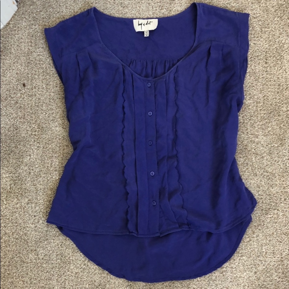Lightly Worn Silk top